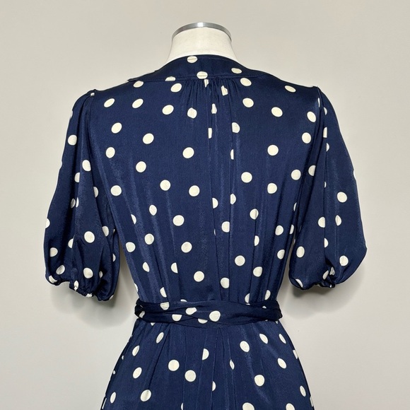 SummerSalt The Silky Luxe Puff Sleeve Beach to Brunch Wrap Dress, 8 - Picture 8 of 12